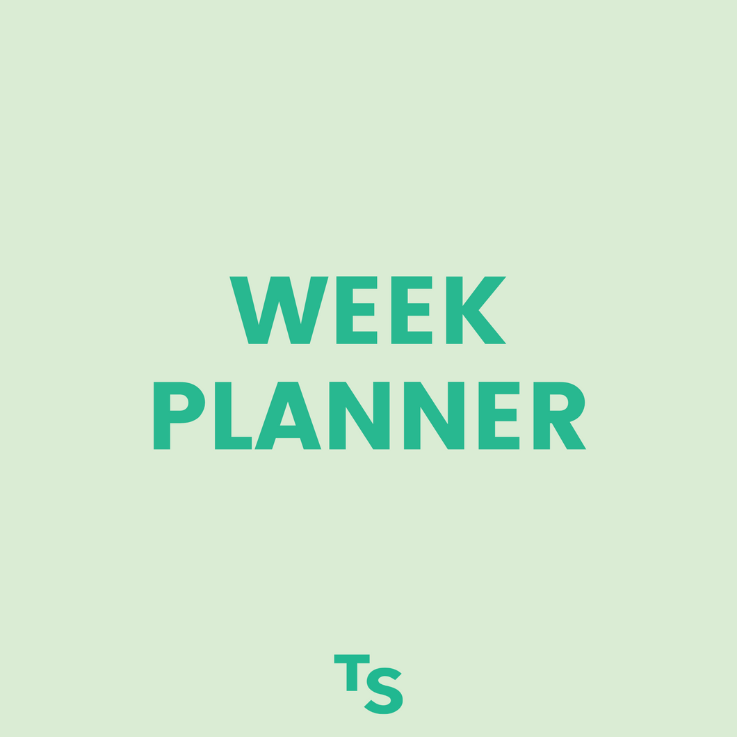 PLANNER - week