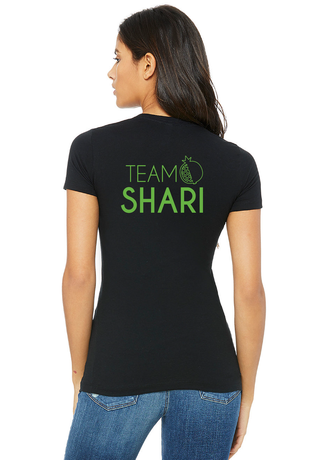 TEAMSHARI T-shirt vrouw (vorige look)